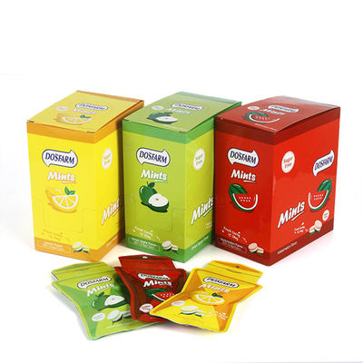 Plastic Bag Packaging Sugar Free Mint Candy 12.8g